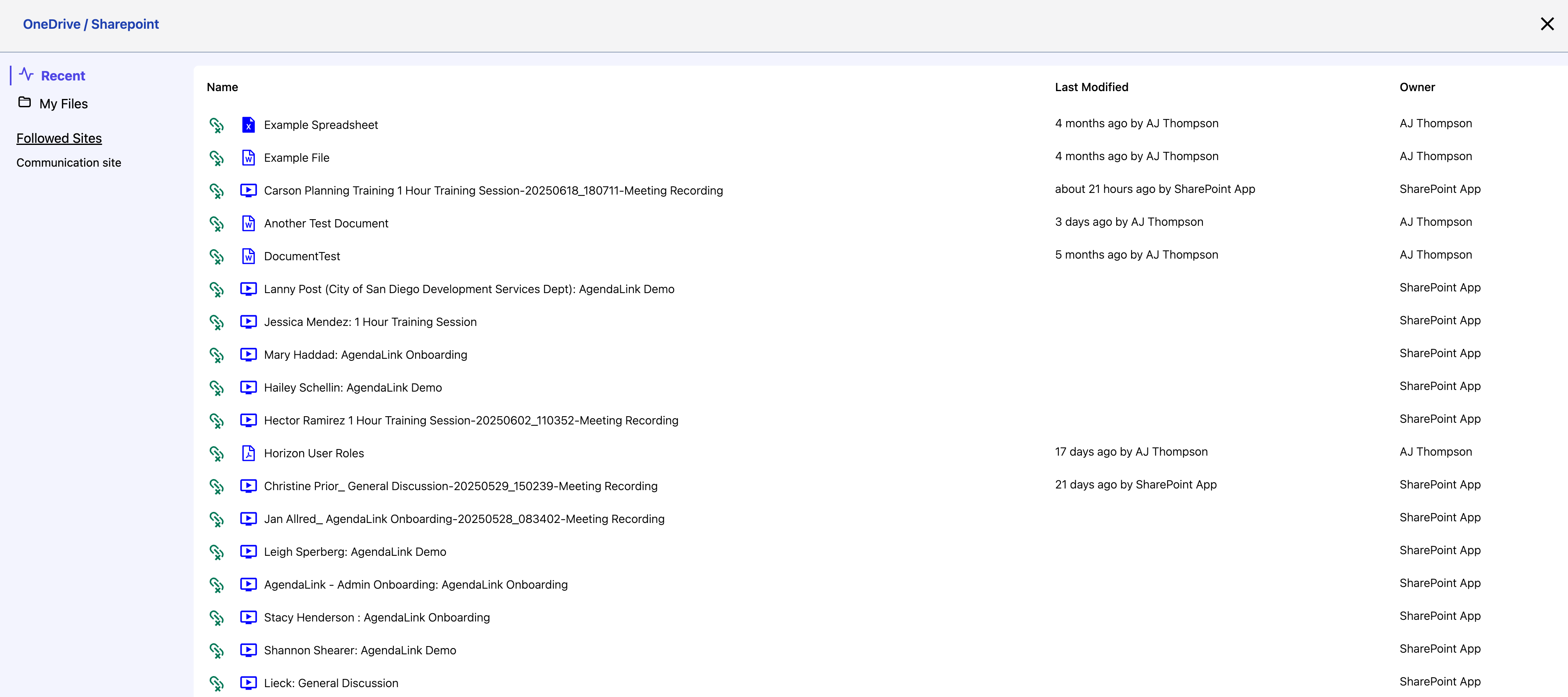 Data Variable Insertion