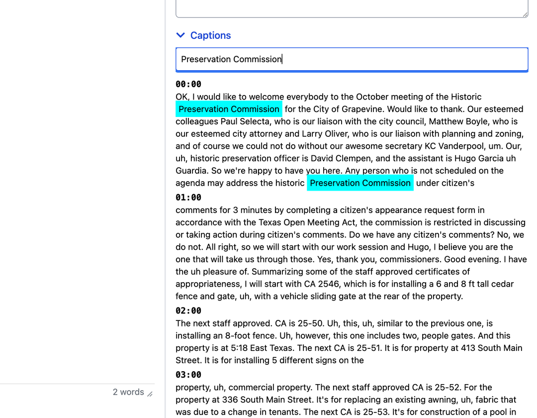 Data Variable Insertion